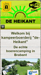 Mobile Screenshot of de-heikant.nl